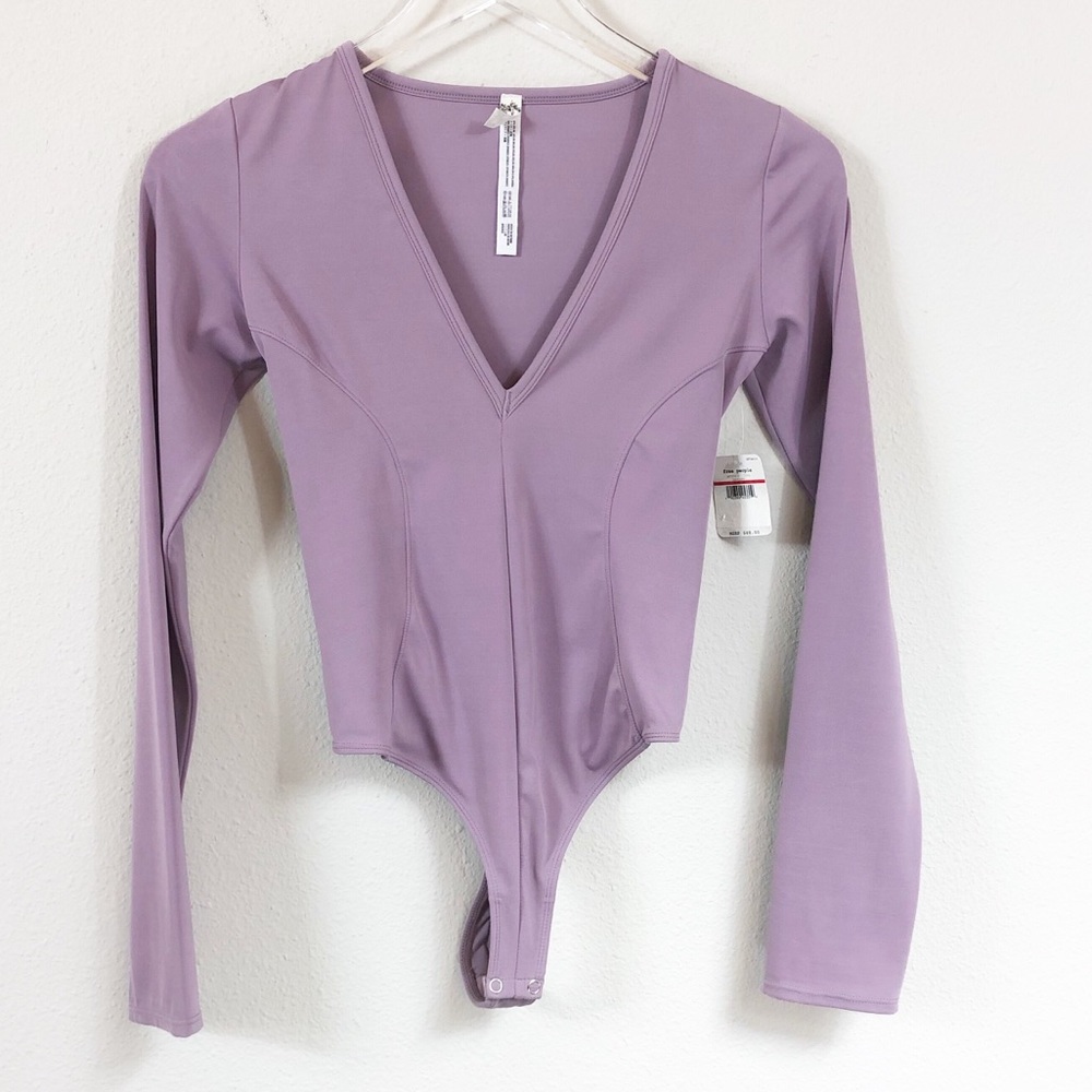 Intimately Free People | Lavender Thong Bodysuit - Picture 2 of 6